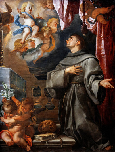 La Vision de saint Antoine - Claudio Coello - Alpha Reproduction