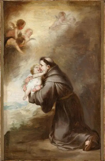 Wizja świętego Antoniego z Padwy - Bartolomé Esteban Murillo