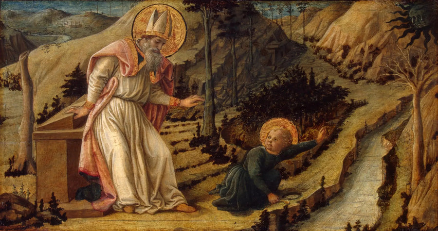 Wizja świętego Augustyna - Fra Filippo Lippi