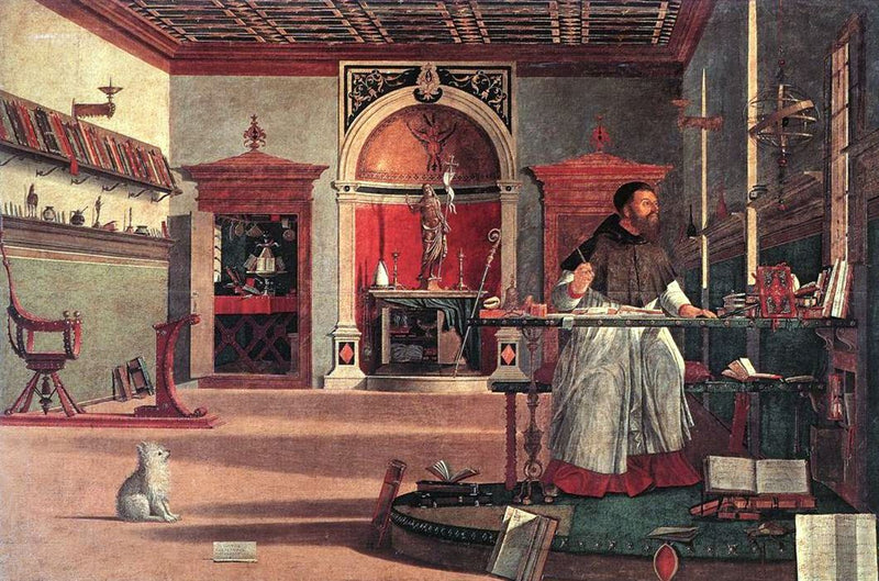 Wizja świętego Augustyna - Vittore Carpaccio