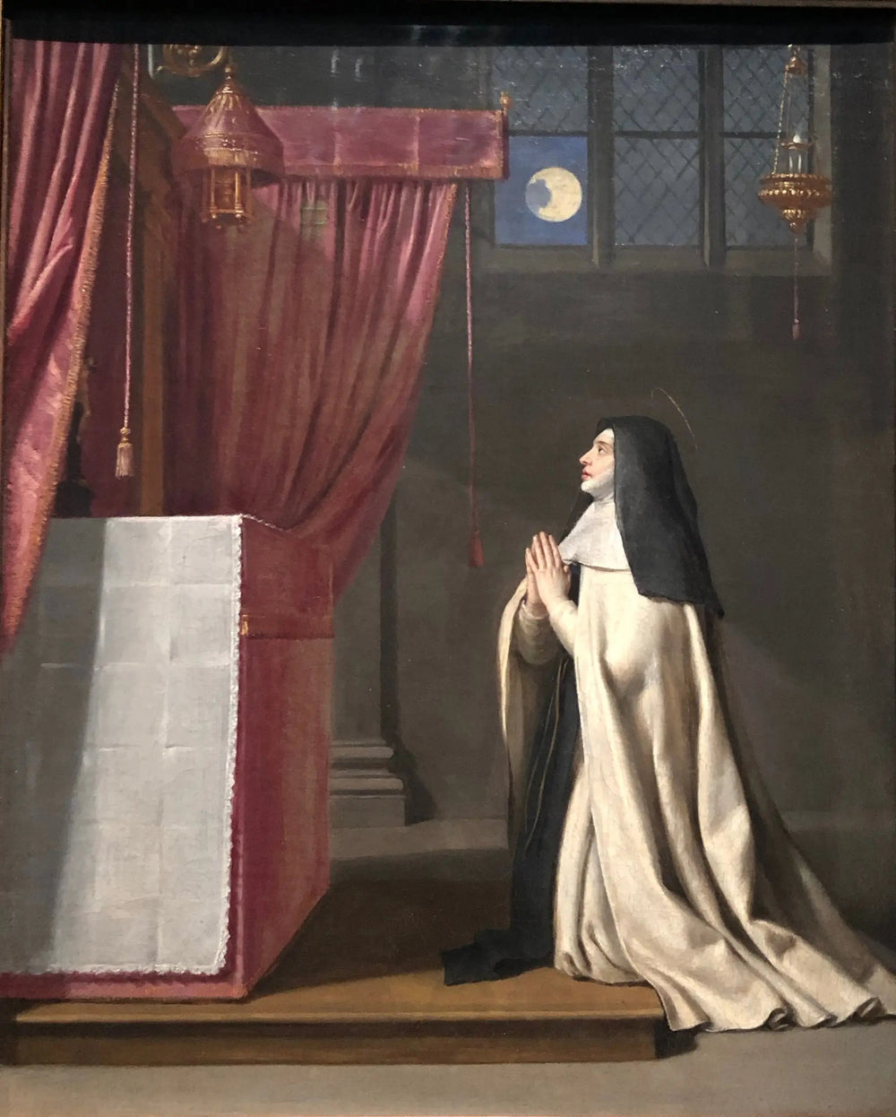La Vision de sainte Julienne de Cornillon - Philippe de Champaigne - Alpha Reproduction