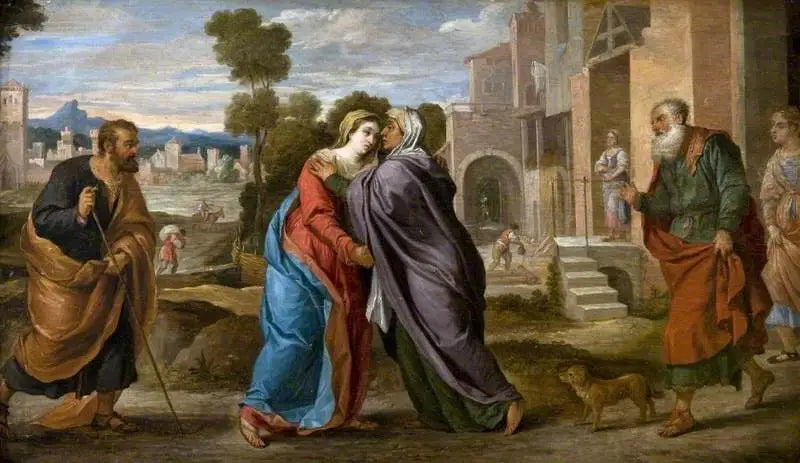Wizytacja (według Jacopo Palma il Vecchio) - David Teniers młodszy
