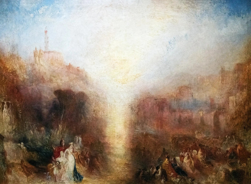 Wizyta przy grobie - J. M. W. Turner