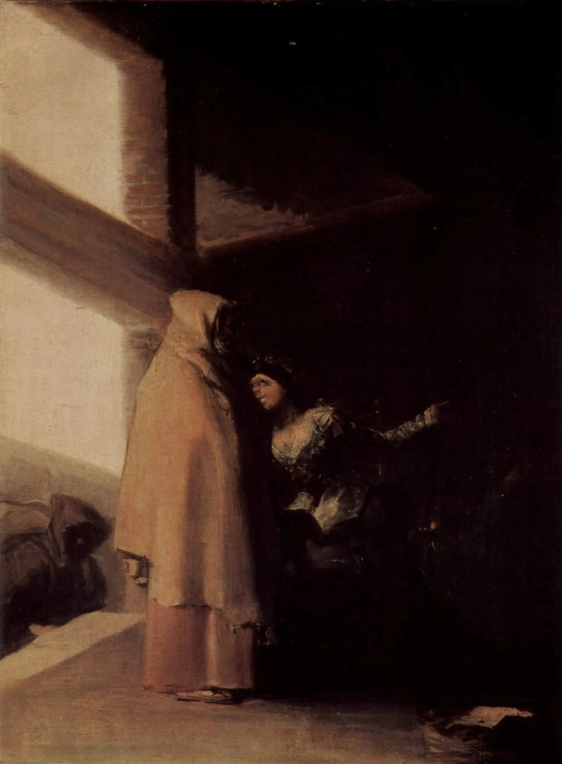 Wizyta brata - Francisco de Goya