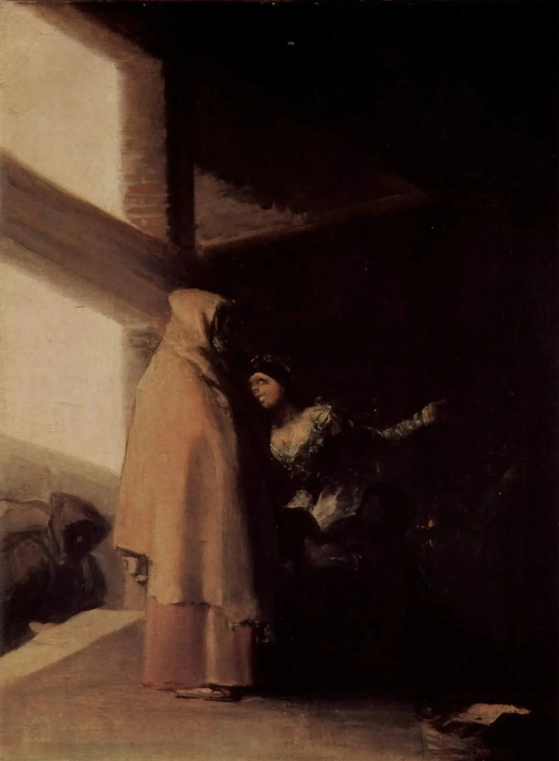 Wizyta brata - Francisco de Goya