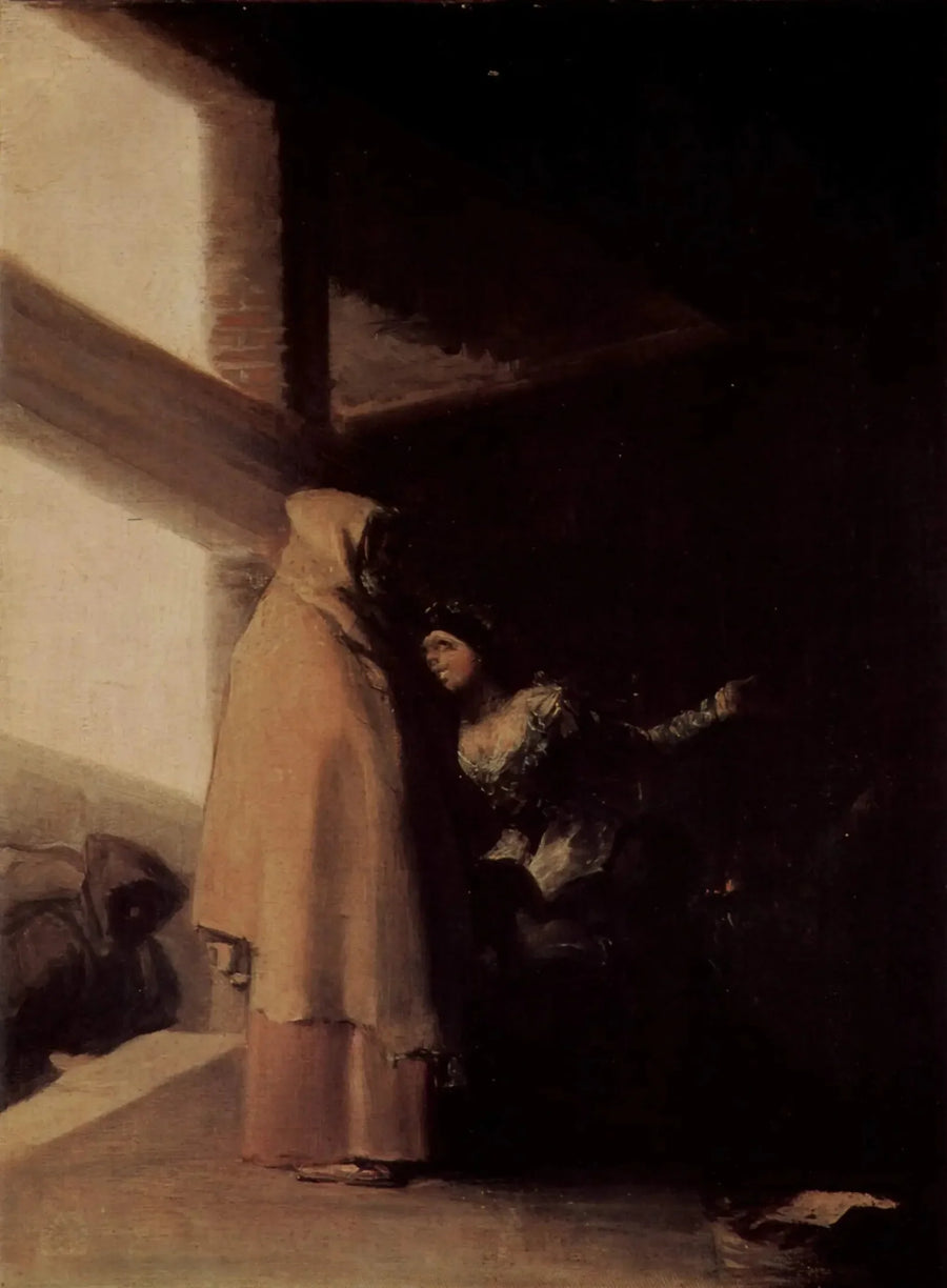 Wizyta brata - Francisco de Goya