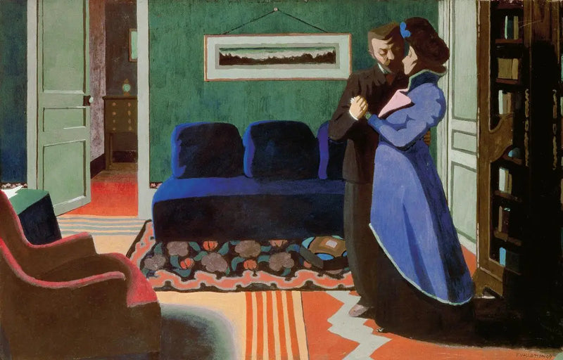 Wizyta - Félix Vallotton