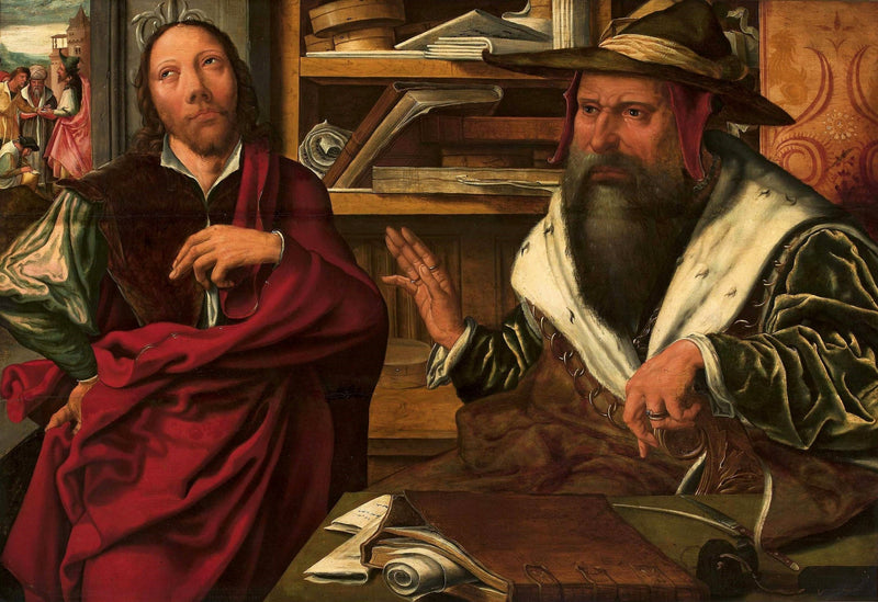 Powołanie świętego Mateusza - Marinus van Reymerswale