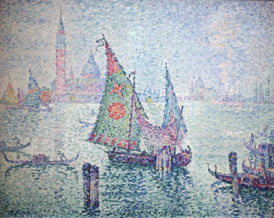 Zielony żagiel - Paul Signac