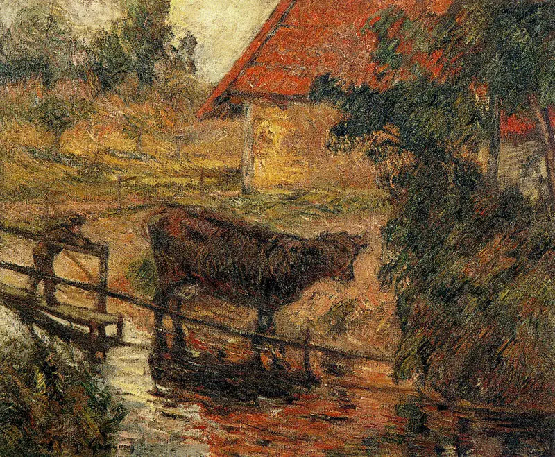 Abreuvoir II - Paul Gauguin