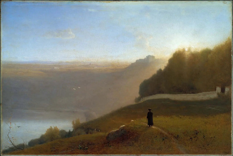 Jezioro Nemi - George Inness