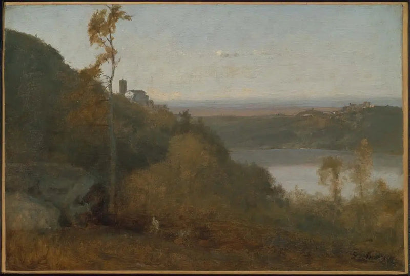 Jezioro Nemi - George Inness