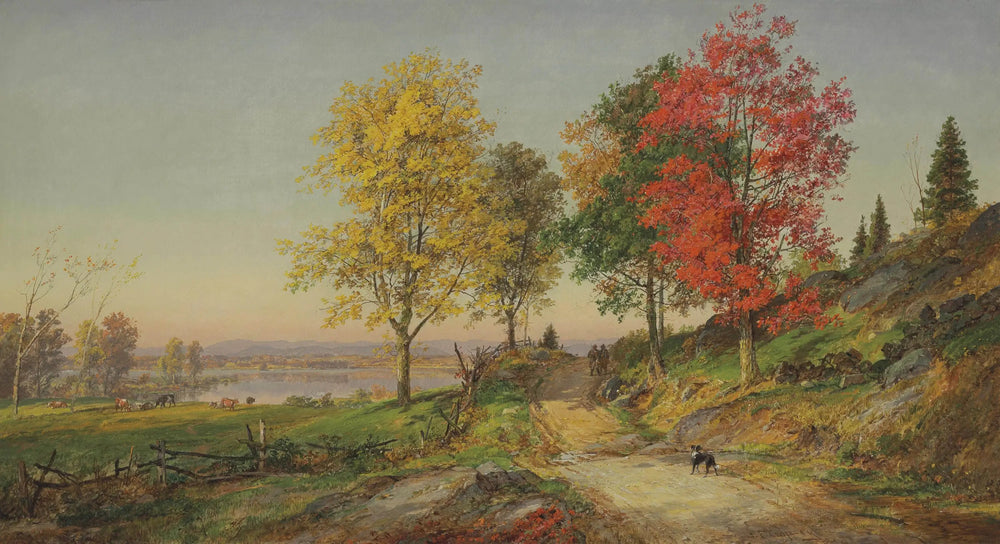 Lac Greenwood - Jasper Francis Cropsey - Alpha Reproduction