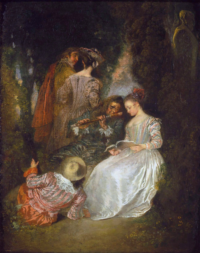 Idealny układ - Antoine Watteau