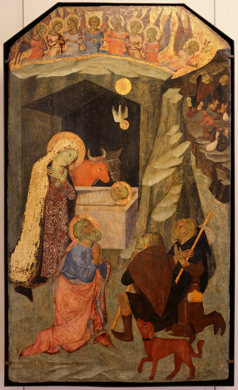 Adoracja pasterzy - Bartolo di Fredi