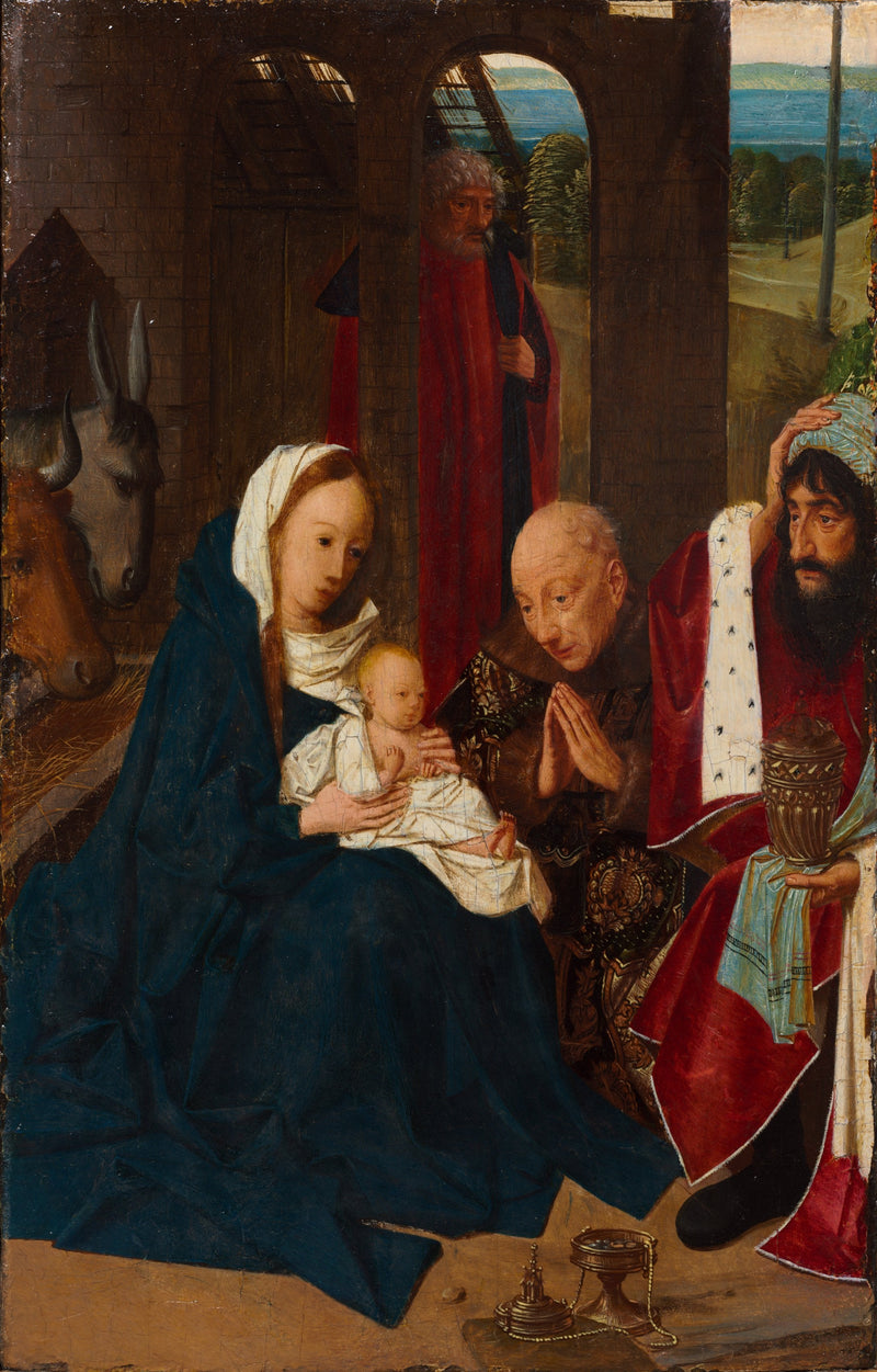 Uczczenie Trzech Króli - Geertgen tot Sint Jans