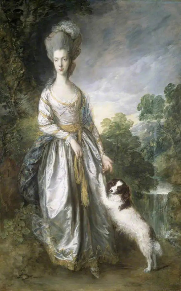 Lady Brisco (zmarła w 1822 roku) - Thomas Gainsborough