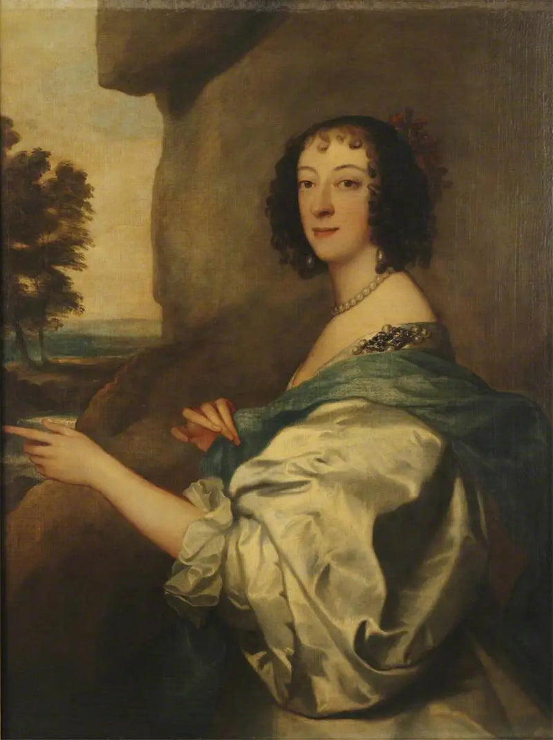Dama Elżbieta Clifford, hrabina Burlington (1621 – 1698) - Antoine van Dyck