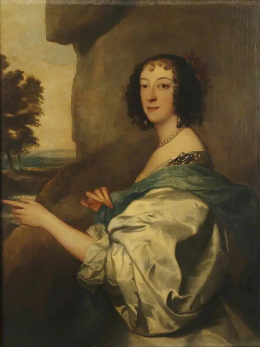 Dama Elżbieta Clifford, hrabina Burlington (1621 – 1698) - Antoine van Dyck