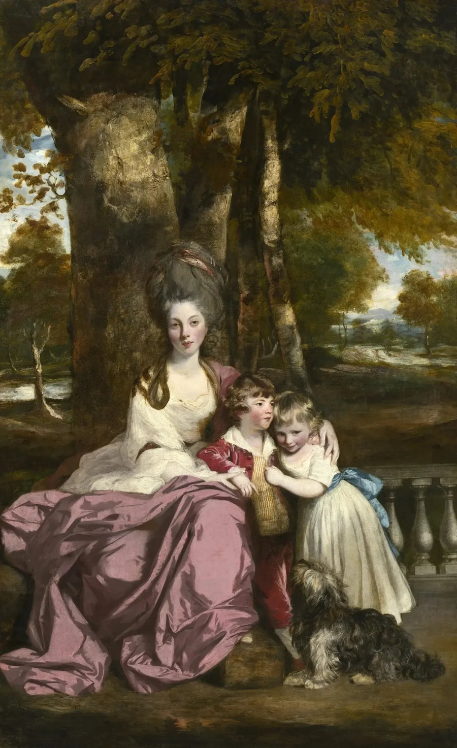 Pani Elizabeth Delmé i jej dzieci - Joshua Reynolds