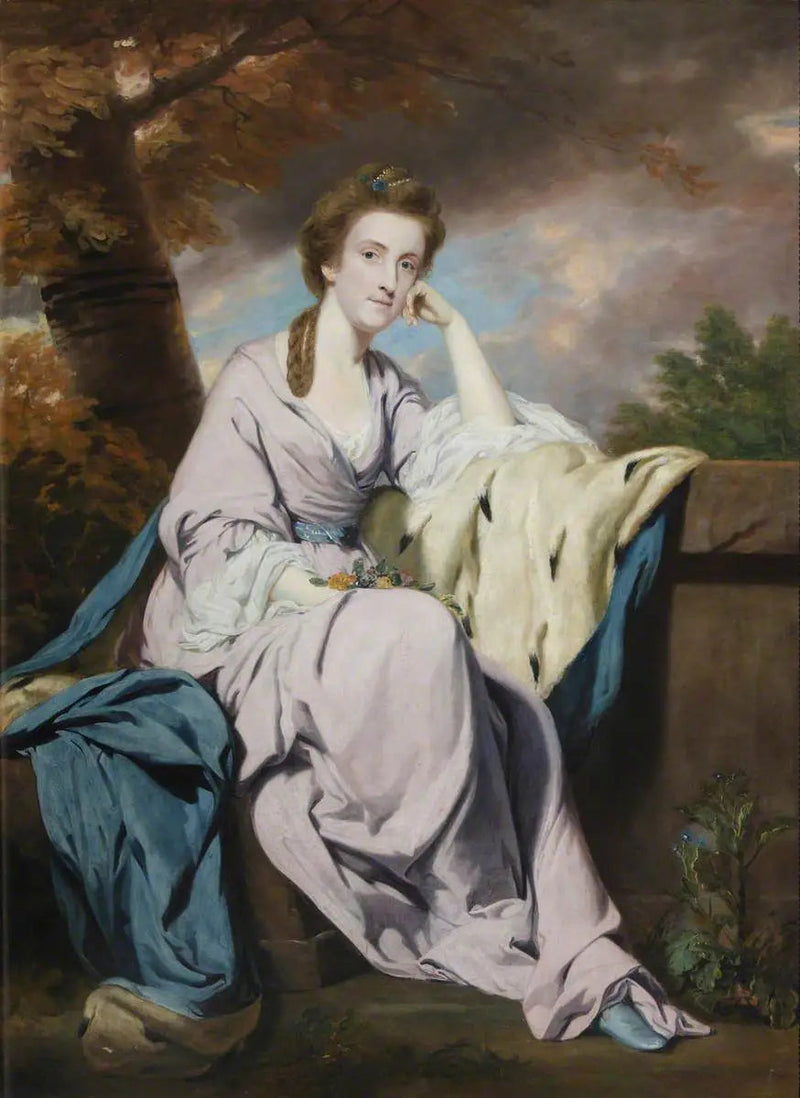 Dama Elżbieta Harcourt, Lady Lee (1739-1811) - Joshua Reynolds