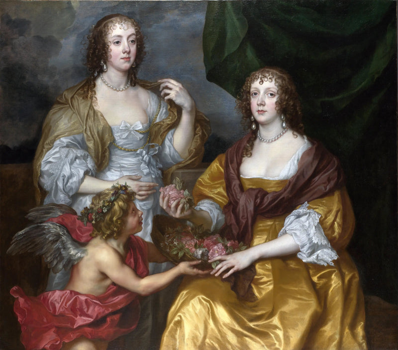 Pani Elizabeth Thimbelby i jej siostra - Antoine van Dyck