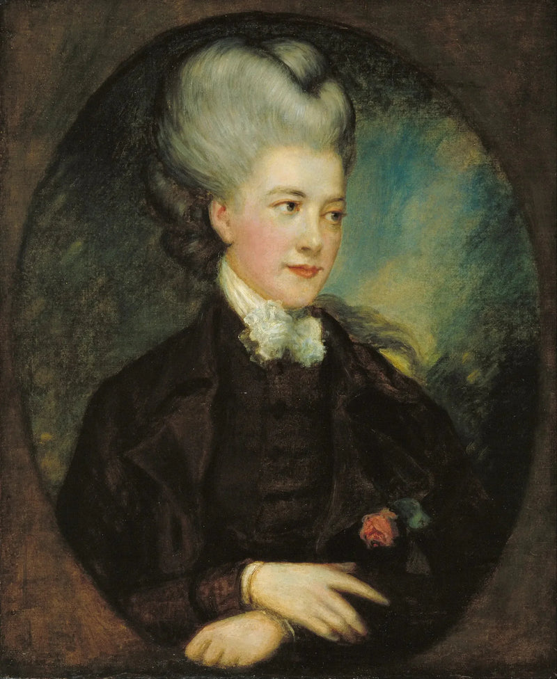 Lady Georgiana Poyntz, hrabina Spencer [?] - Thomas Gainsborough