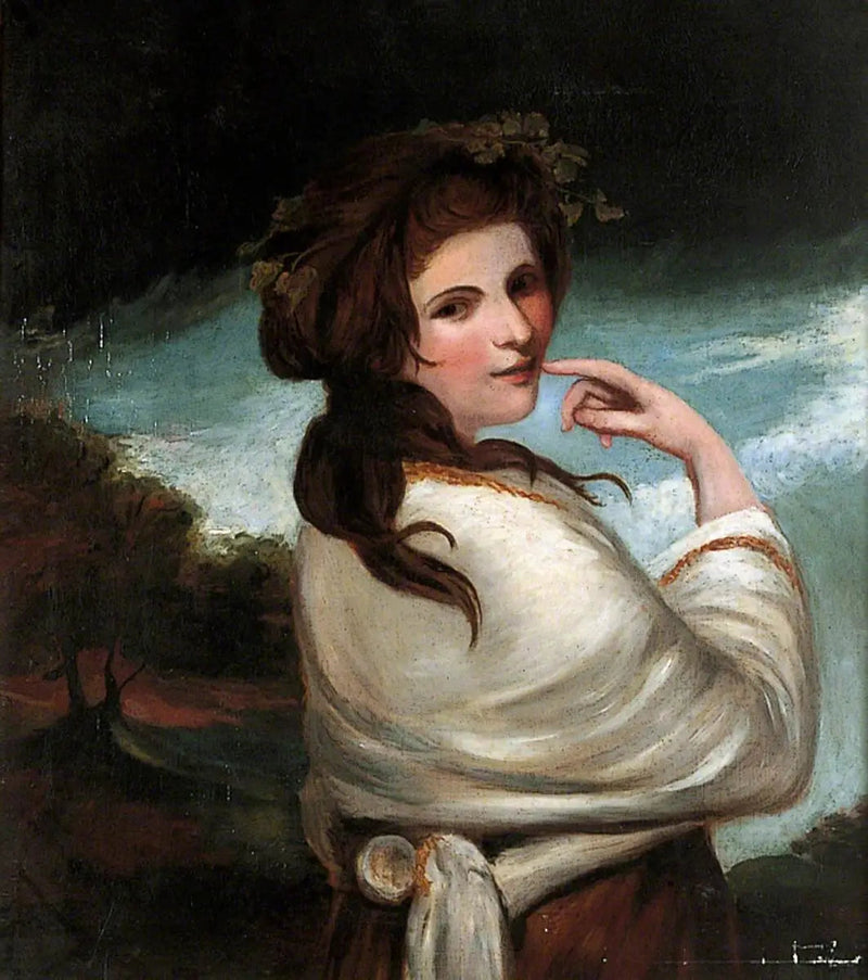 Pani Hamilton jako bachantka - Joshua Reynolds
