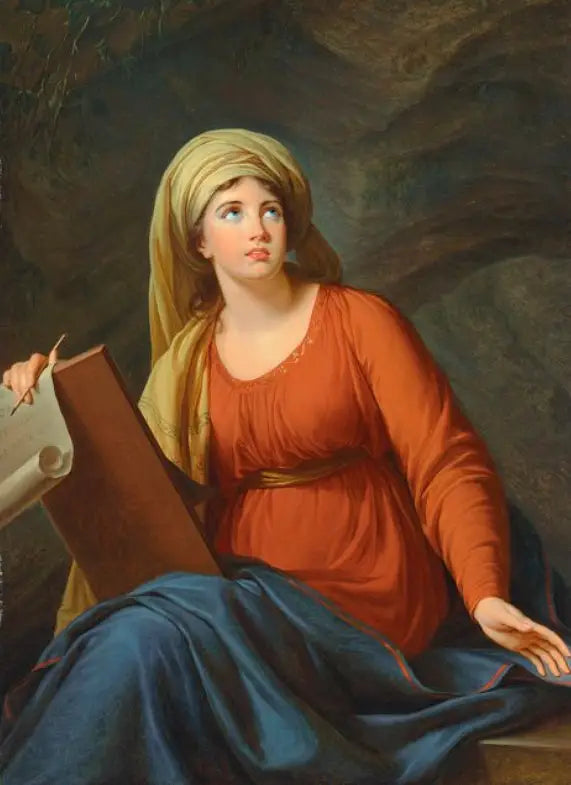 Dama Hamilton jako sybila - Élisabeth Vigée Le Brun