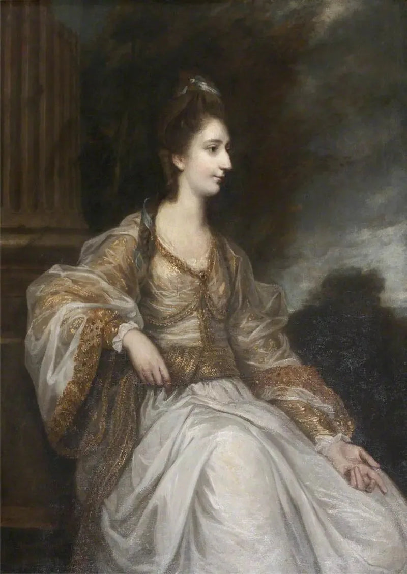 Dama „Harriot” Christian Henrietta Caroline Fox-Strangways, pani John Dyke Acland (1749/50-1815) - Joshua Reynolds