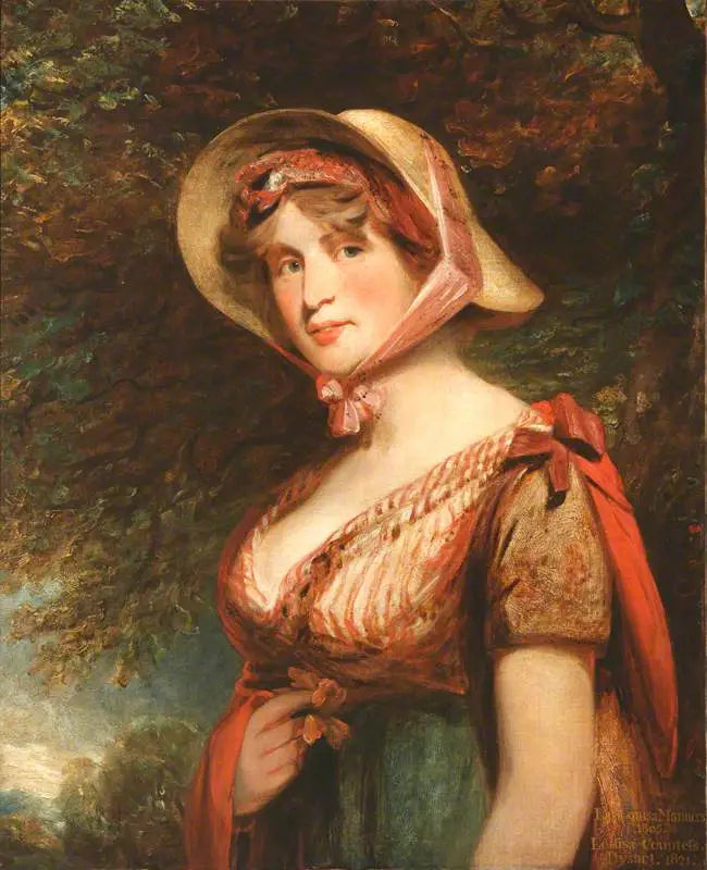 Lady Louisa Tollemache, hrabina Dysart (1745-1840) (według Johna Hoppnera) - John Constable
