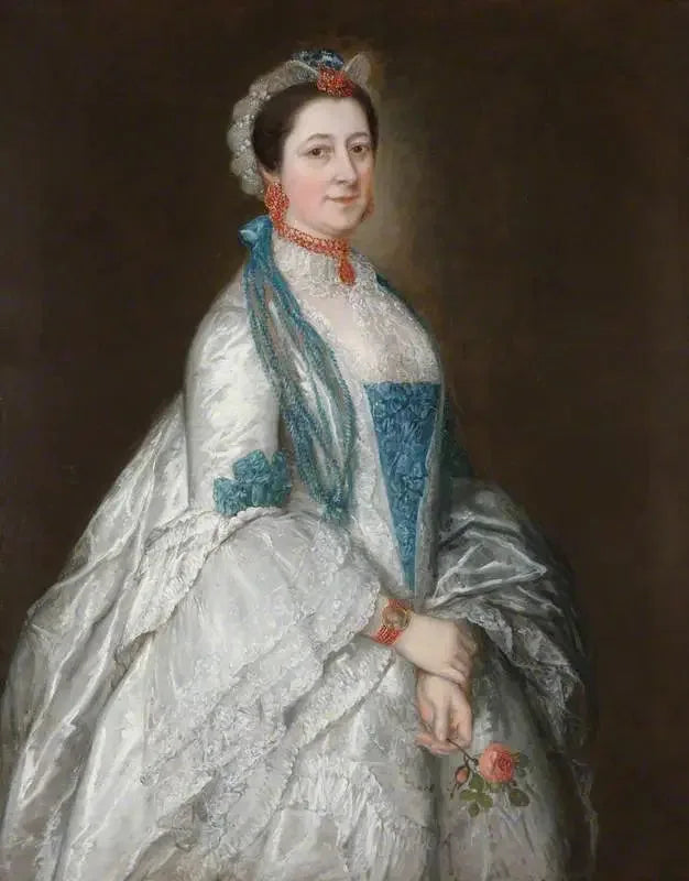 Lady Margaret Downing, żona sir Jacob Downing, 4. baron - Thomas Gainsborough