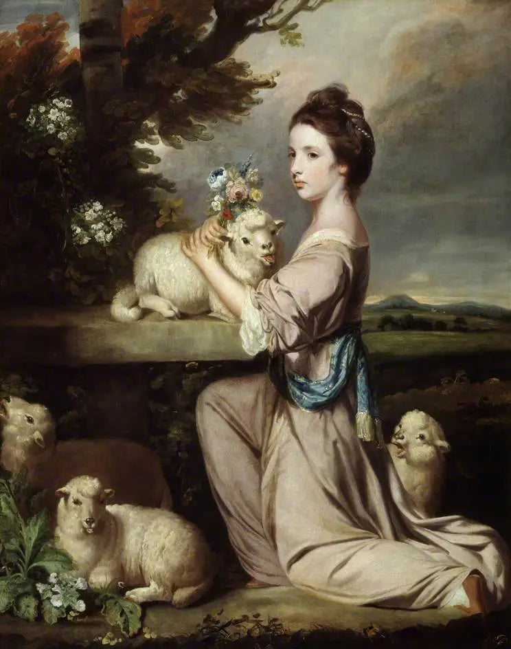 Pani Mary Leslie - Joshua Reynolds