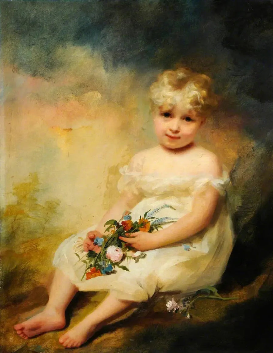 Pani Mary Lyon, córka hrabiego z Strathmore - Henry Raeburn