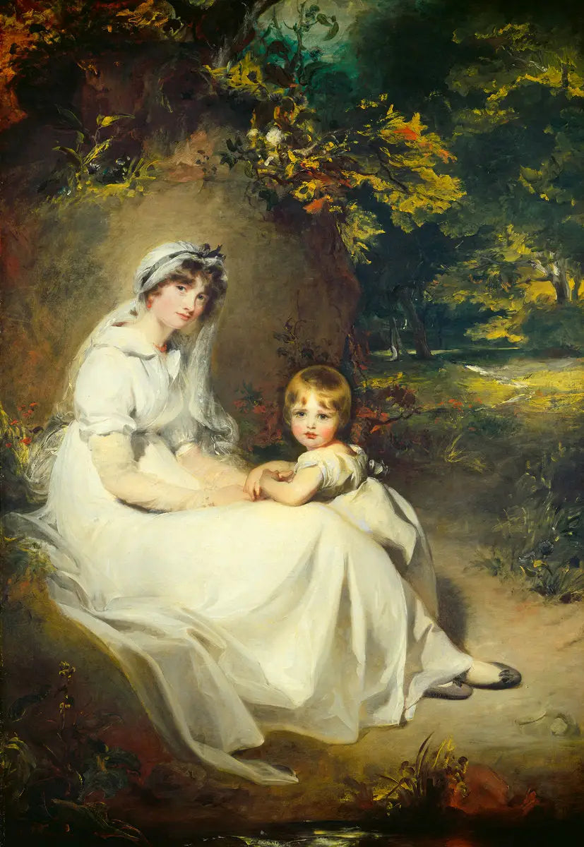 Pani Mary Templetown i jej starszy syn - Thomas Lawrence