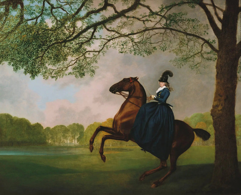 Laetitia, Lady Lade (zmarła w 1825 roku) - George Stubbs