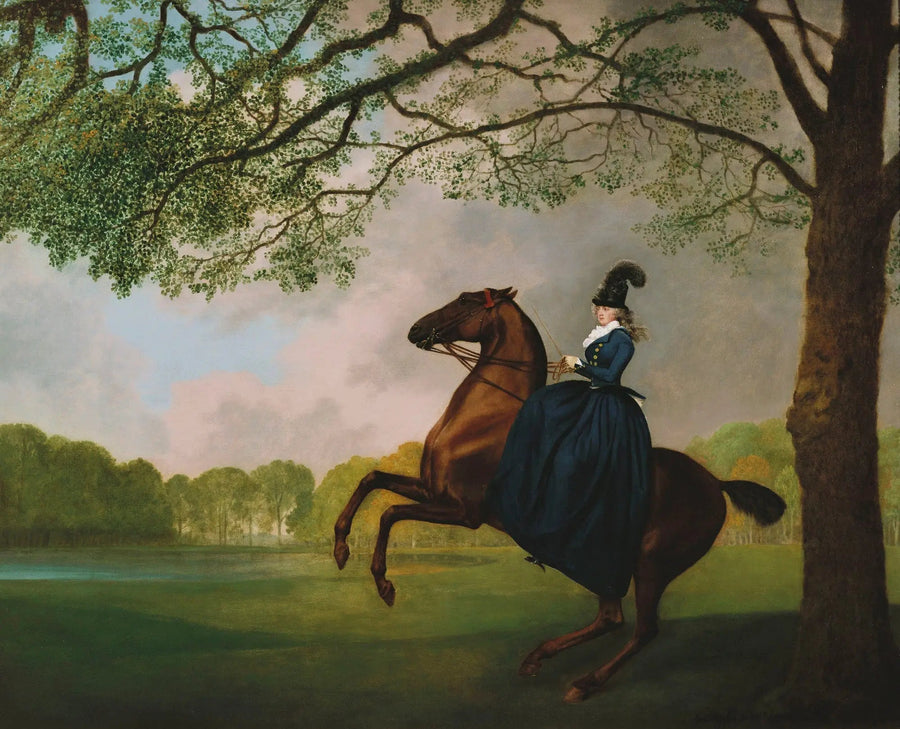 Laetitia, Lady Lade (zmarła w 1825 roku) - George Stubbs