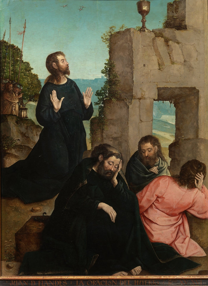 Agonia w ogrodzie - Juan de Flandes