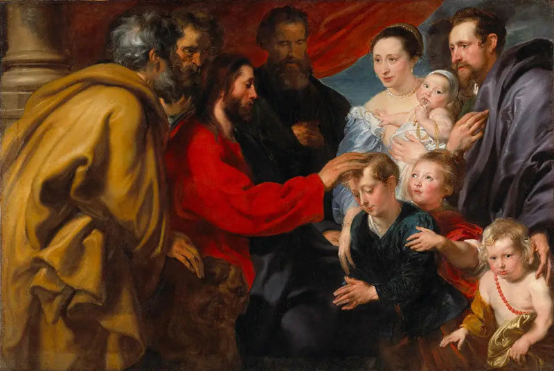 Pozwólcie dzieciom przychodzić do mnie - Antoine van Dyck