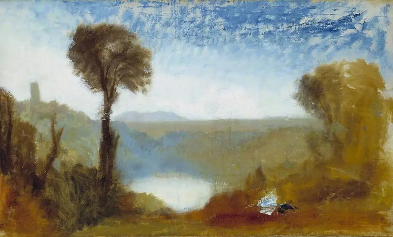 Jezioro Nemi - J. M. W. Turner