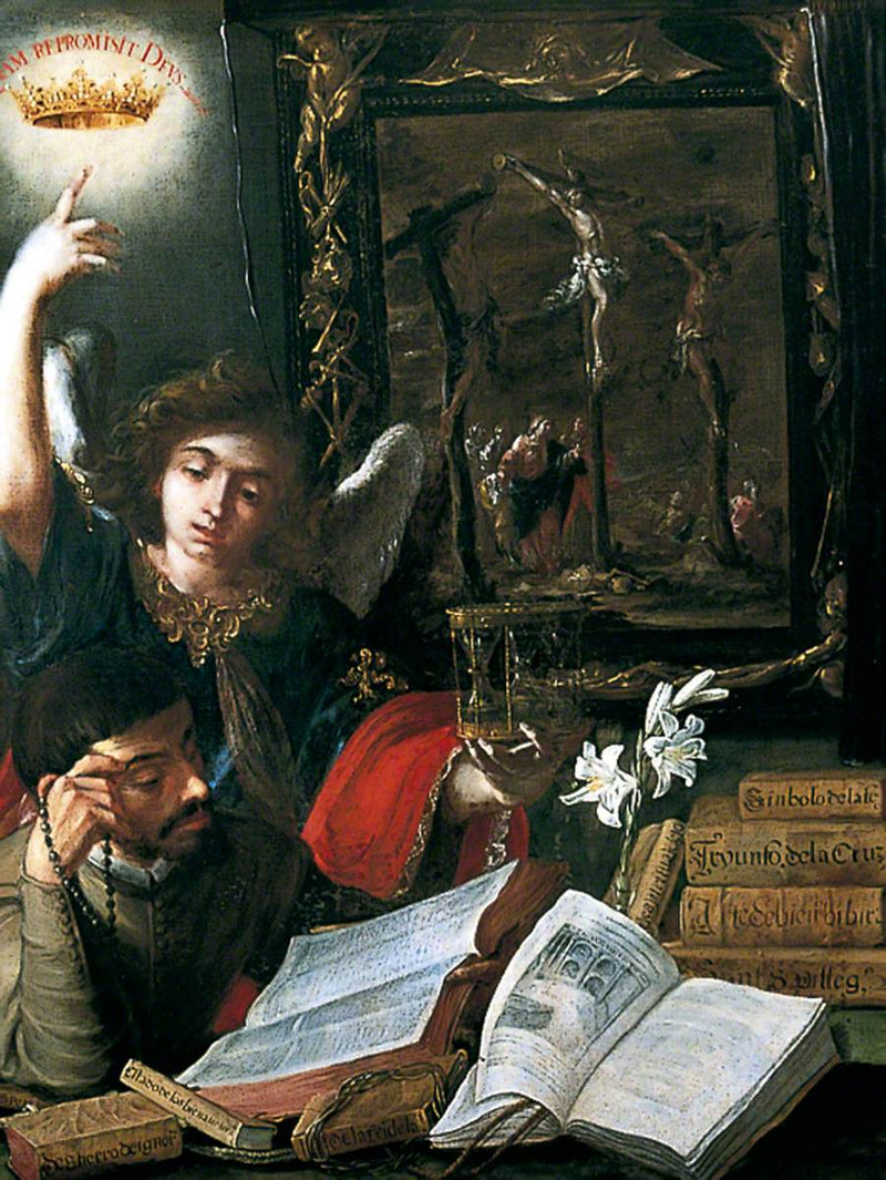 Allegoria korony życia - Juan de Valdés Leal