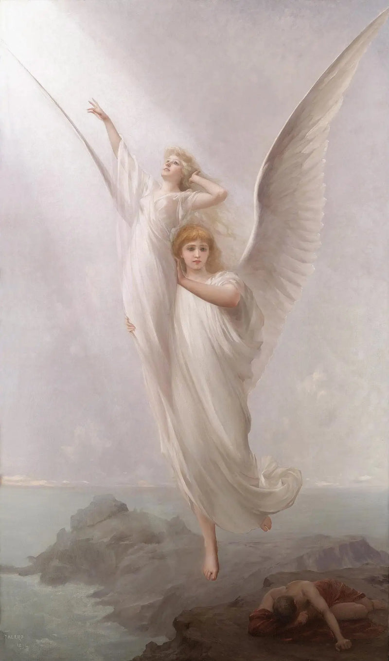 Ludzka dusza - Luis Ricardo Falero