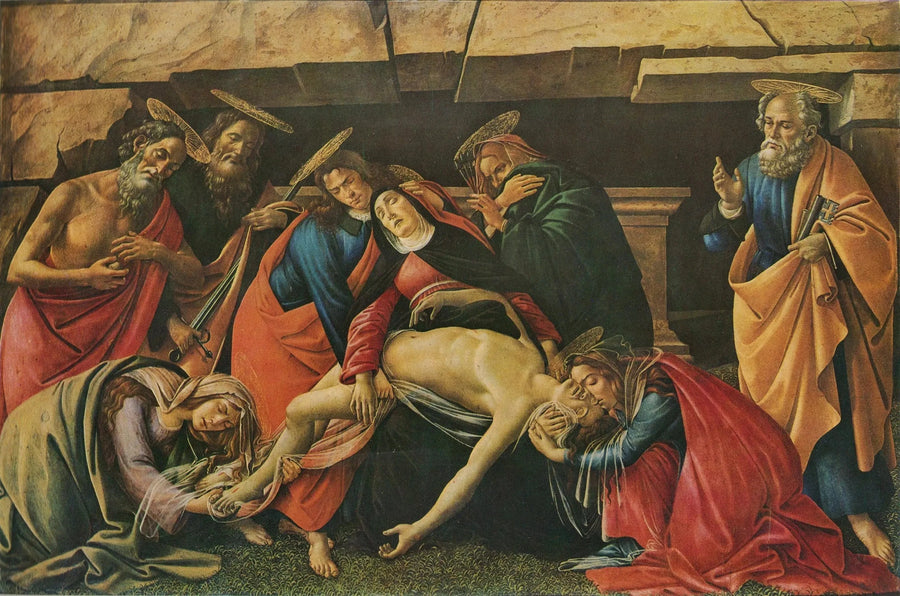 Lamentacja nad martwym Chrystusem - Sandro Botticelli
