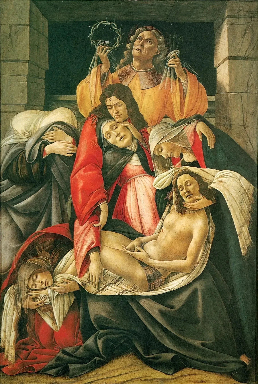 Lamentacja nad martwym Chrystusem - Sandro Botticelli