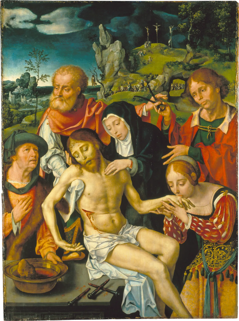 Lamentacja Chrystusa - Joos van Cleve