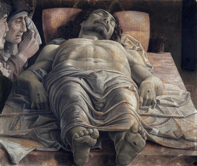 Lamentacja nad martwym Chrystusem - Andrea Mantegna