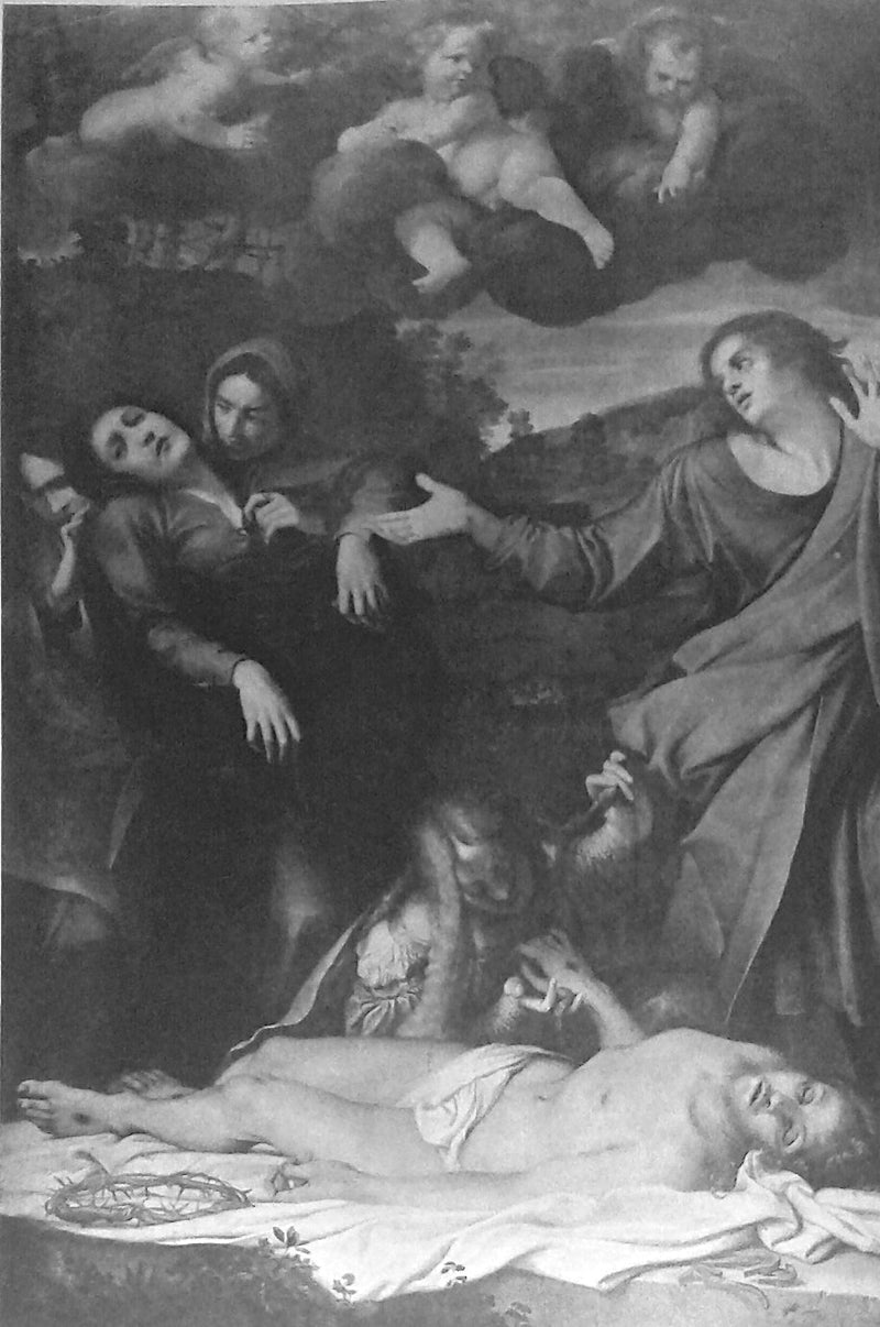 Lamentacja nad martwym Chrystusem - Annibale Carracci