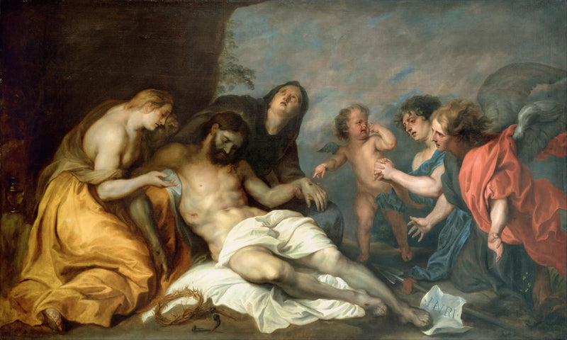 Lamentacja nad martwym Chrystusem - Antoine van Dyck