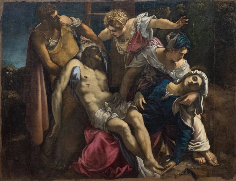 Lamentacja nad martwym Chrystusem - Jacopo Tintoretto