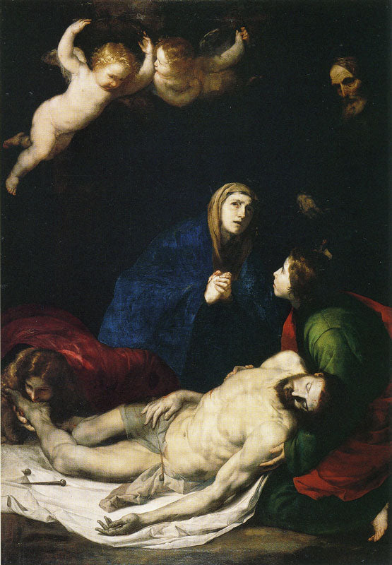 Lamentacja nad martwym Chrystusem - Jusepe de Ribera